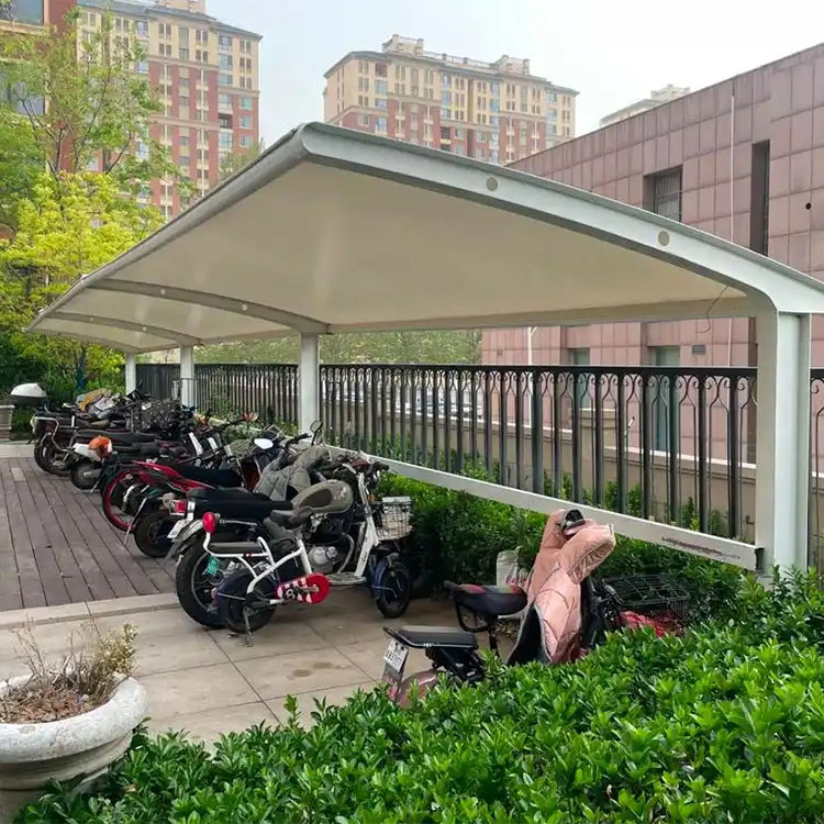 忻城县膜结构电动车棚